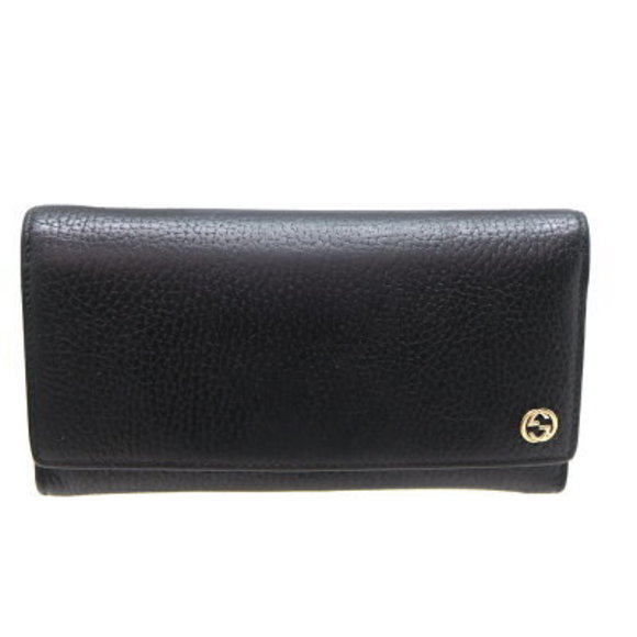 Gucci Bifold Long Wallet GG Black - Picture 1 of 6